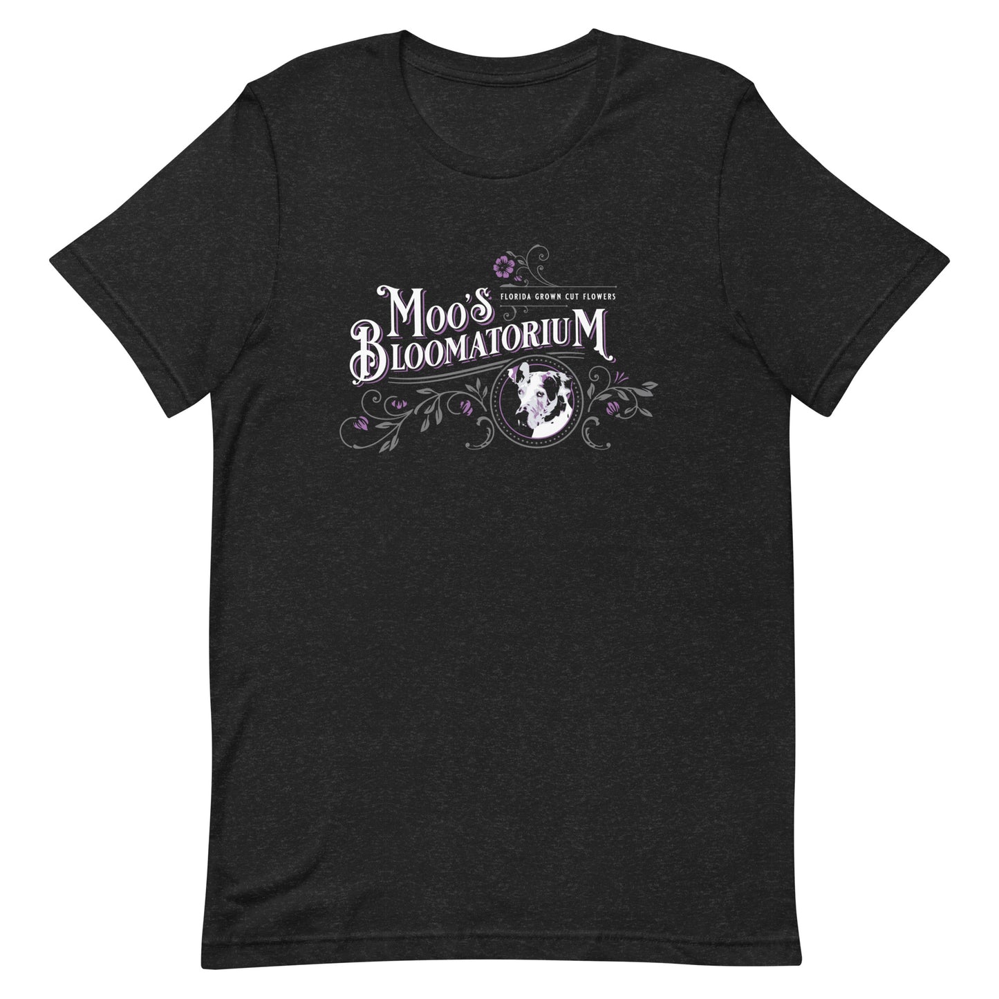 Moo's Bloomatorium Portrait T-Shirt